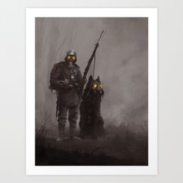 Infantryman Art Print