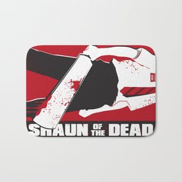 Shaun Pegg graphic print Bath Mat | Graphicdesign, Shaun Of The Dead, Movies & TV, Digital, Nick Frost, Graphic Design, Cinema, Zombie, Worlds End, Simon Pegg 