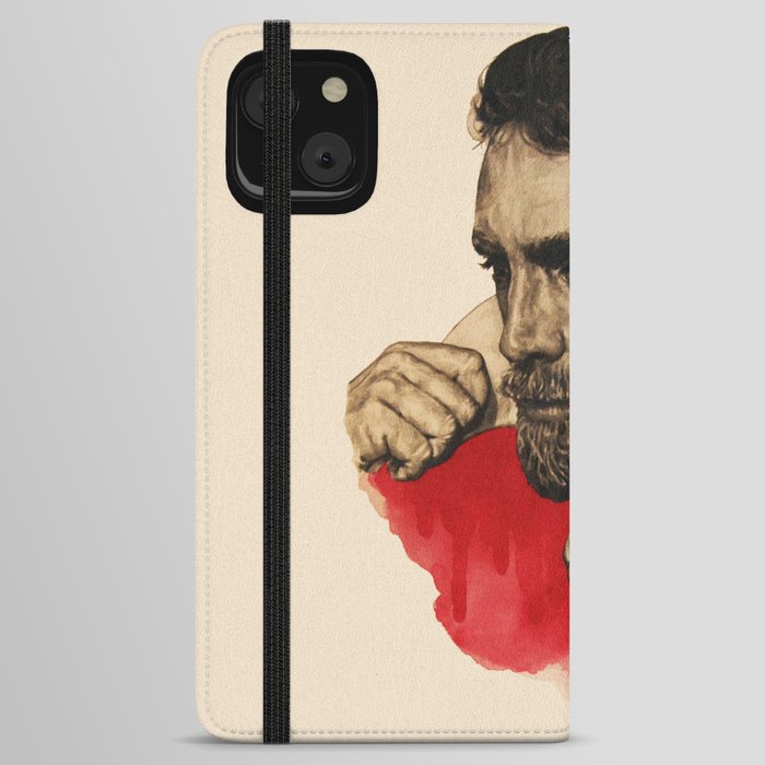The Red Man iPhone Wallet Case