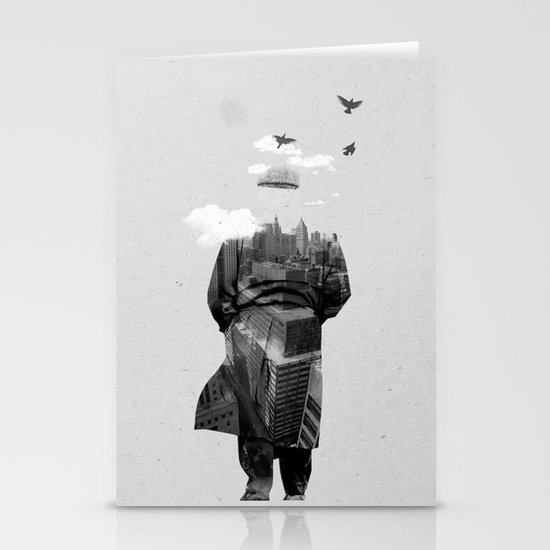Get away from town Stationery Cards