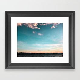 Balmorhea Sunset Framed Art Print