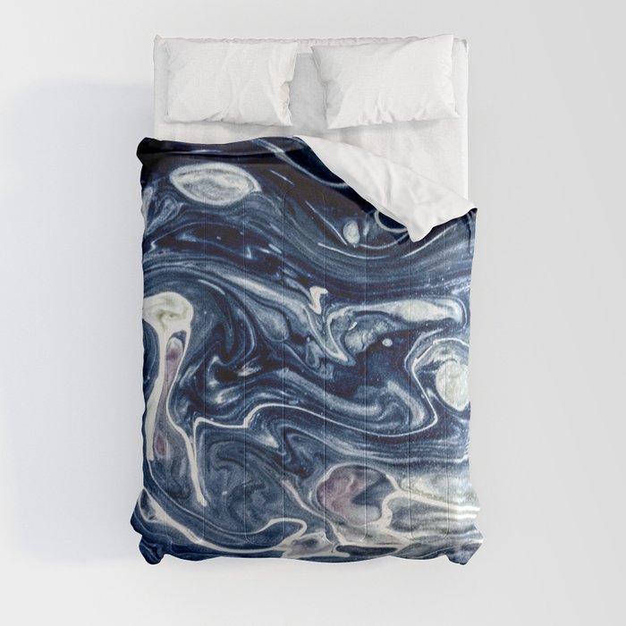 Wild Blueberry Swirl Comforter