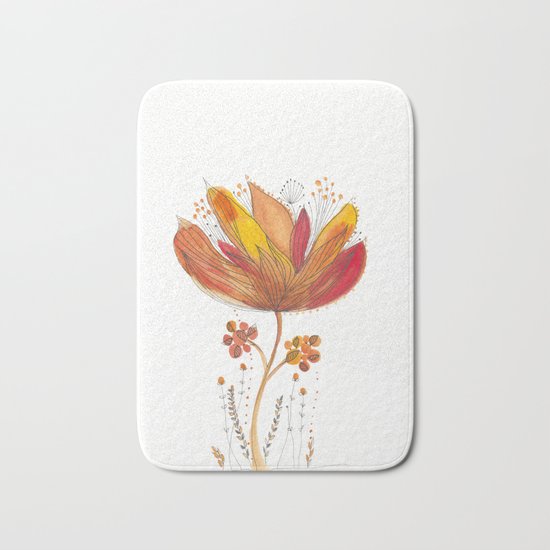 Botanical vibes 13 Bath Mat