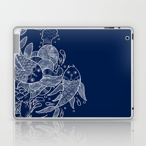 The Koi Fishes Laptop & iPad Skin
