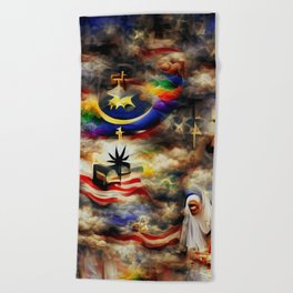 Freedom of Religion Beach Towel