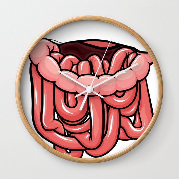 viscera : cherry Wall Clock