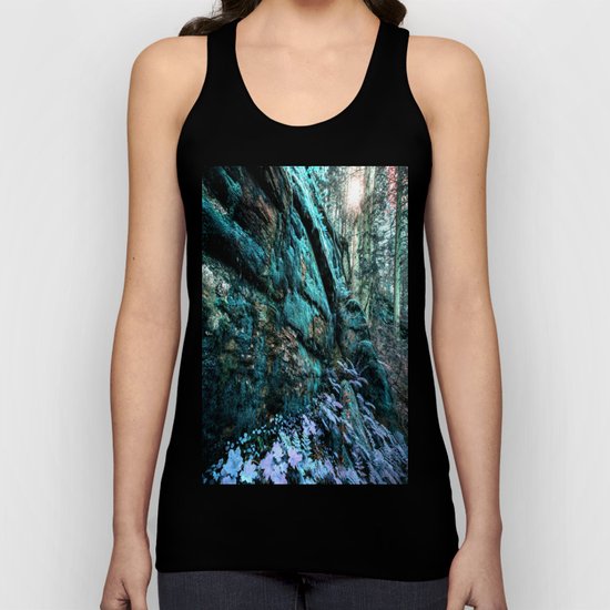 Enchanted Forest Wall Unisex Tank Top