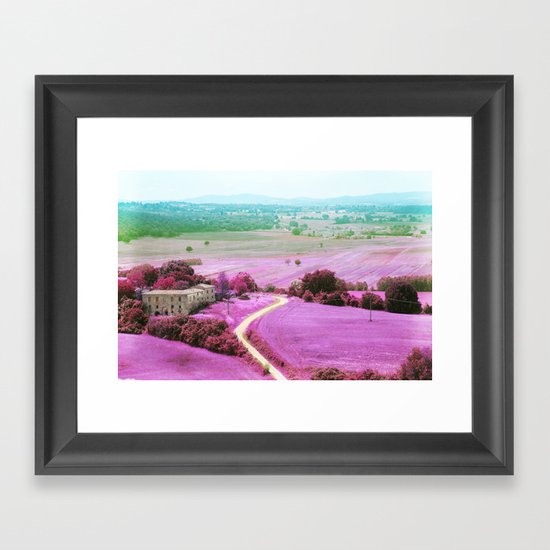 Tuscan mars Framed Art Print