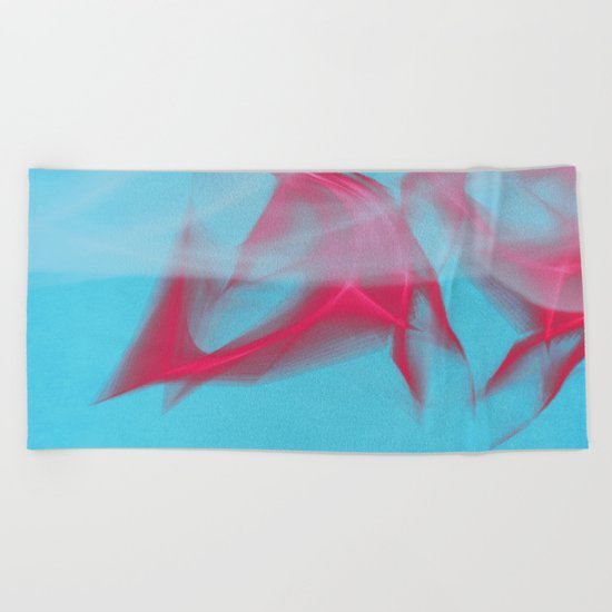flame Beach Towel