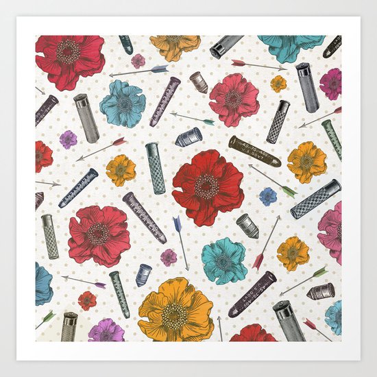 Mr and Mrs B Art Print