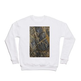 Natural Geological Pattern Rock Texture Crewneck Sweatshirt