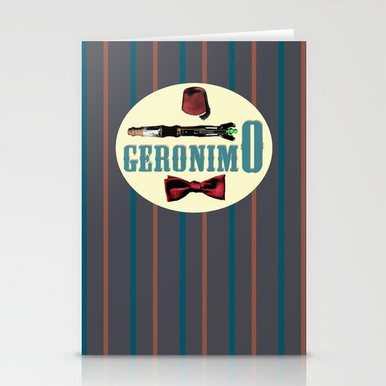 Doctor Who: 11th Doctor - "Geronimo" Stationery Cards