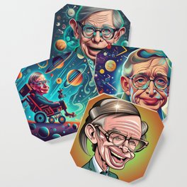 Stephen Hawking Genius Coaster