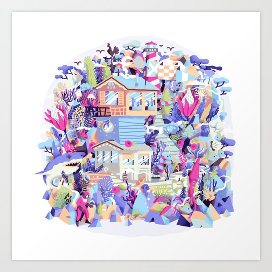 Shipwreck Art Print