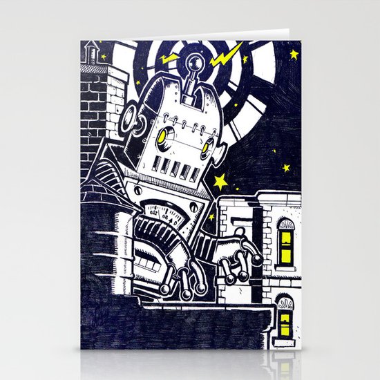 ROBO ATTACK! Stationery Cards