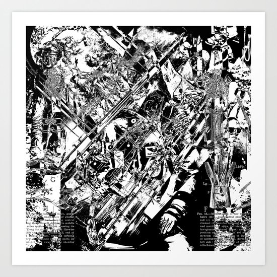 Broken Flight Art Print