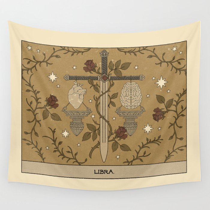 Libra Wall Tapestry