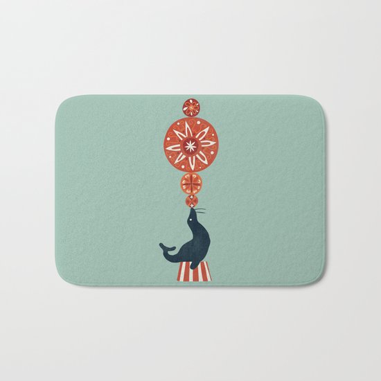 Circus Seal Bath Mat