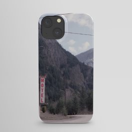 Mountainside Motel iPhone Case