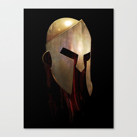 The Last Spartan Canvas Print
