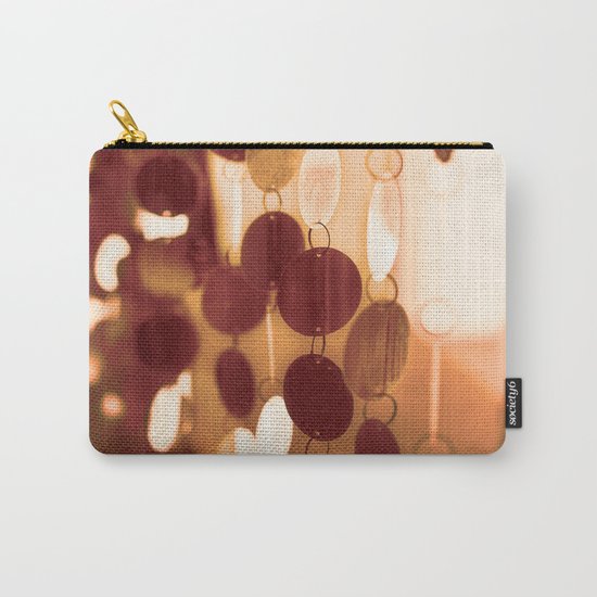 GLAM CIRCLES #Orange #1 Carry-All Pouch