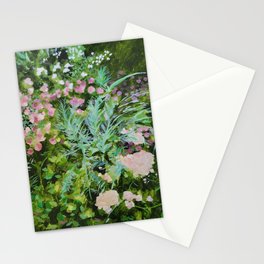 January Flowers Stationery Cards