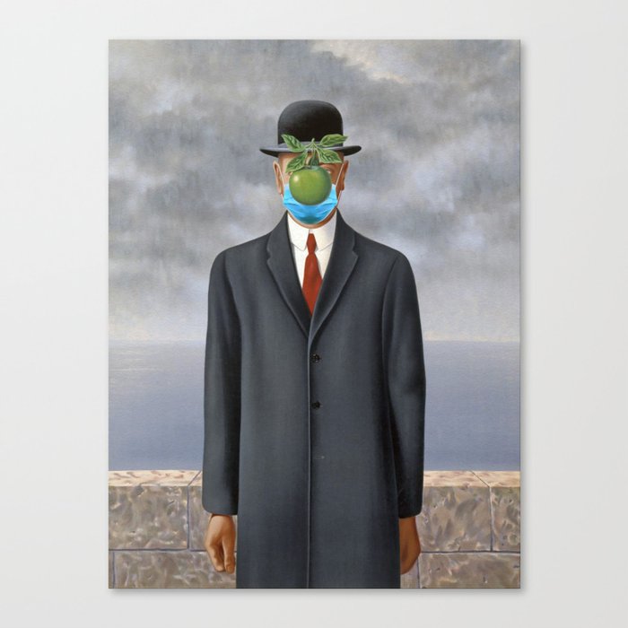 The Son of Man 2021 Canvas Print