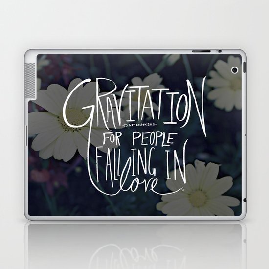 Einstein: Gravitation Laptop & iPad Skin