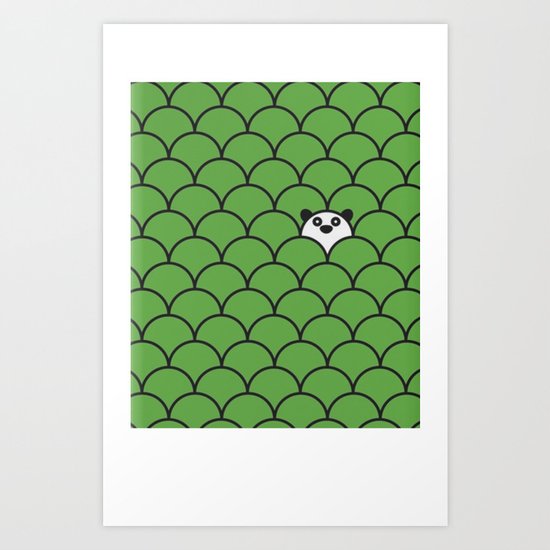 The Last… Panda Art Print