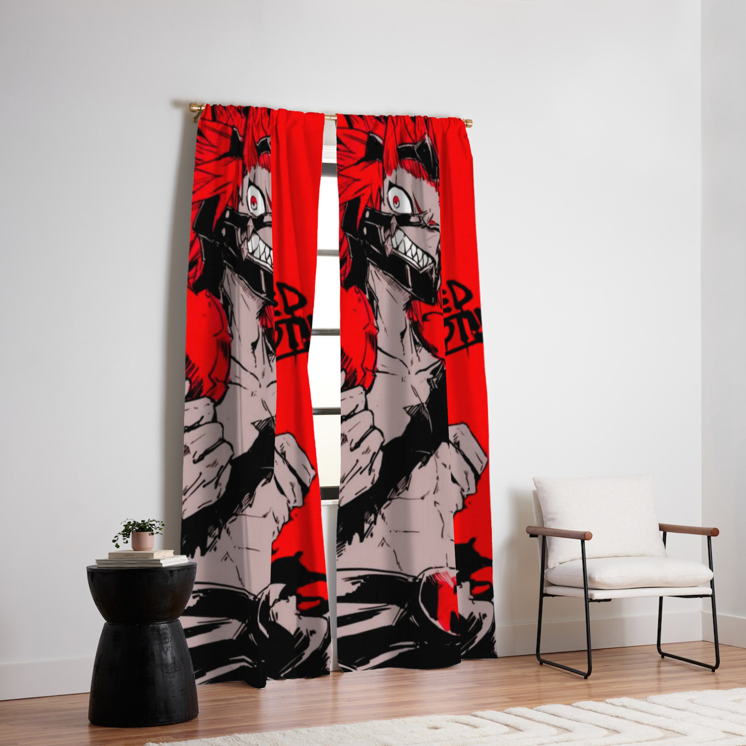 Red Riot Kirishima Eijiro My Hero Academia Blackout Curtain By