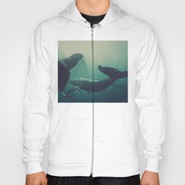 Swimming with whales Hoody