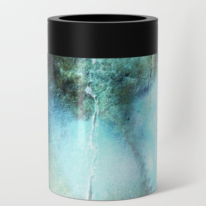 Abstract Blue Art Blue Opal And Blue Topaz Can Cooler