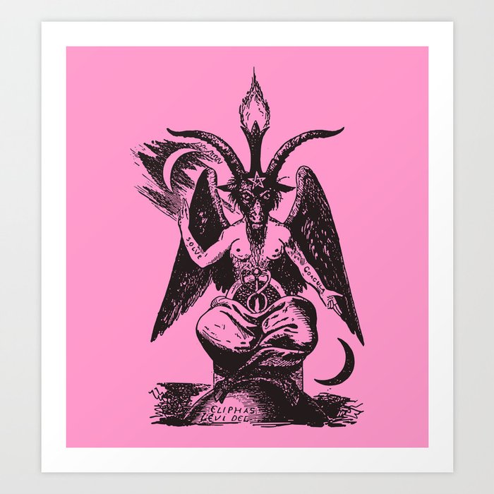 Baphomet Occult Print Poster, Occult Poster, Satanic Decor, Satanic  Illustration, Goth Decoration, Witchcraft Art, Esoteric Home