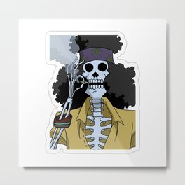 One Piece S24 Metal Print | One, Piece, Pirateskull, Pirate, Logo, Skull, Pirateflag, Flag, Jollyroger, Onepiece 