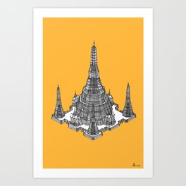 Wat Arun Art Print