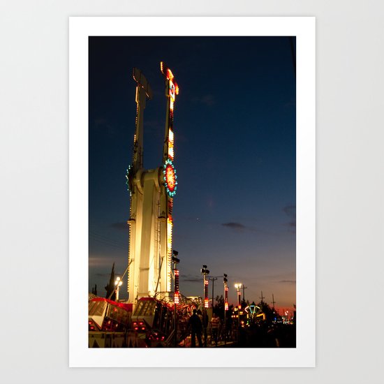 Los Angeles Fair Art Print