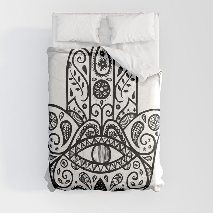 The hamsa hand Comforter