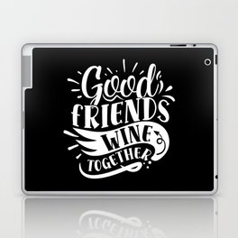 Good Friends Wine Together Laptop Skin