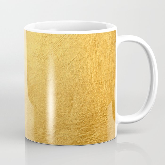 golden paper coffee mug by kawawa