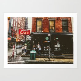 Fanelli Cafe NYC Art Print