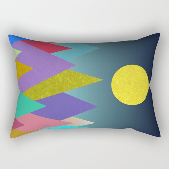 Abstract #443 Rectangular Pillow
