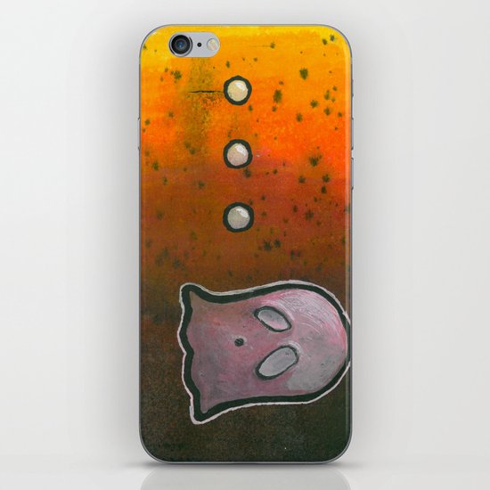 dot dot dot GHOST! iPhone Skin