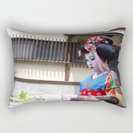 Reflections of a Geisha  Rectangular Pillow
