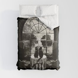 Room Skull B&W Comforter