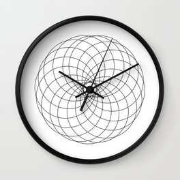 Geometric pattern 11 Wall Clock