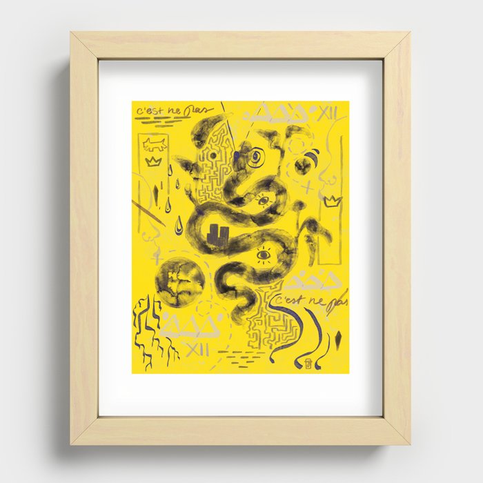 ICONS Recessed Framed Print