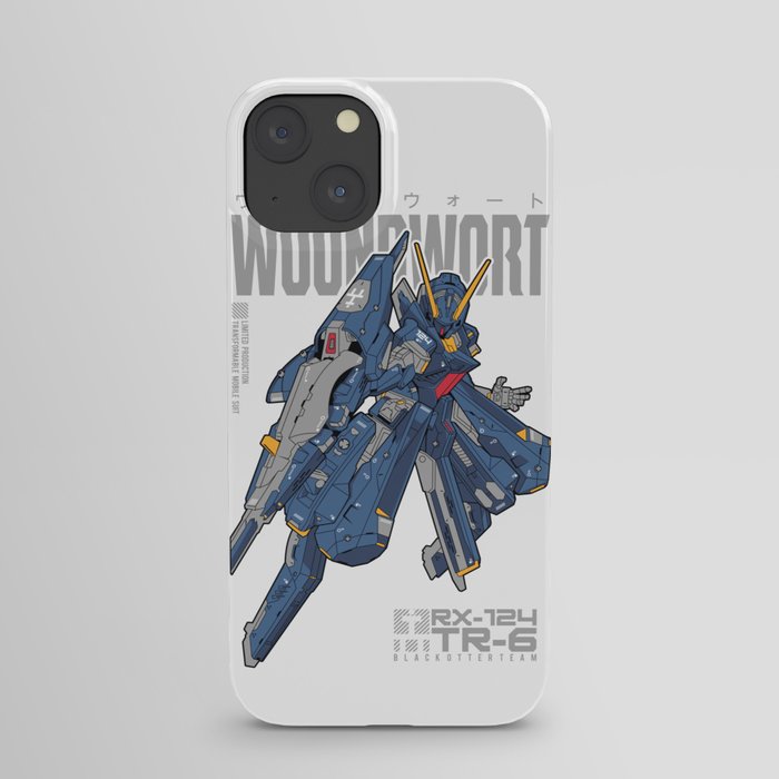 Woundwort Test Team color - MS Gundam iPhone Case