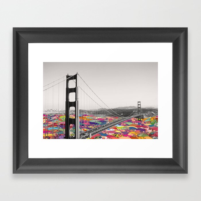 It's in the Water Framed Art Print