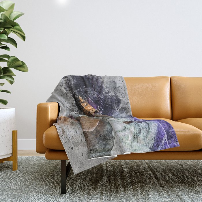 Lil Baby Rapper Hiphop Throw Blanket