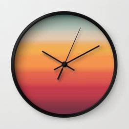 Sunset Shades Wall Clock